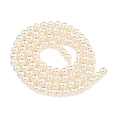 Glass Pearl Beads Strands HY-G002-01B-02-1