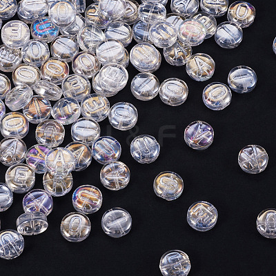 100Pcs 5 Styles Electroplated Glass Bead GLAA-TA0002-95A-1