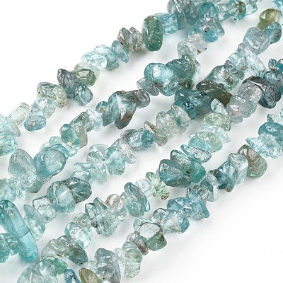 Natural Apatite Beads Strands G-F666-01B-01-1