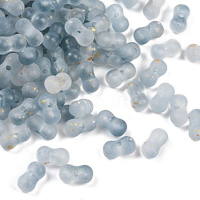Gradient Color Transparent Acrylic Beads OACR-M023-02C-1