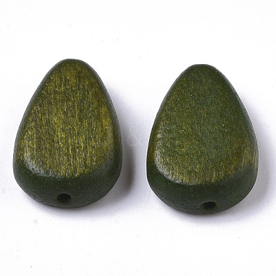 Painted Wood Beads X-WOOD-R265-04C-1