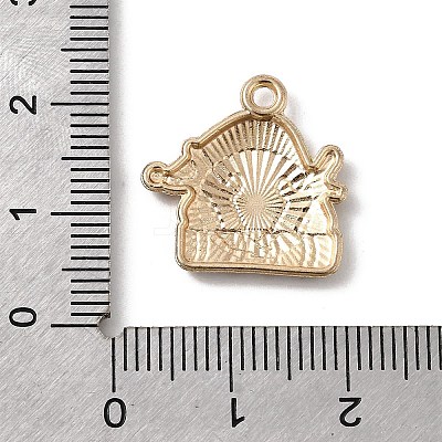 Christmas Alloy Enamel Pendants FIND-H055-17B-G02-1