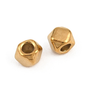 304 Stainless Steel Beads STAS-D394-02K-G-1
