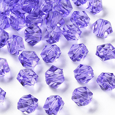 Transparent Acrylic Beads X-TACR-S154-15B-47-1