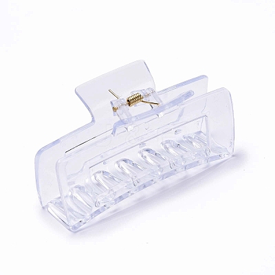 Transparent Plastic Large Claw Hair Clips PHAR-F016-11-1