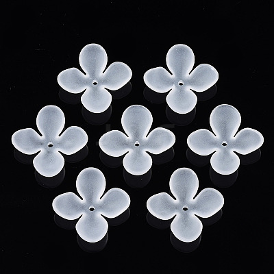 Transparent Acrylic Beads X-FACR-N005-003-1