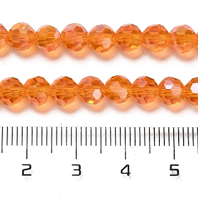 Transparent Glass Beads EGLA-A035-T6mm-B05-1