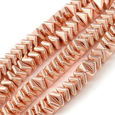 Electroplated Synthetic Non-magnetic Hematite Beads Strands G-L606-A01-01A-1
