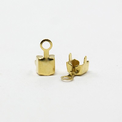 Brass Cup Chain Ends EC288-1G-1