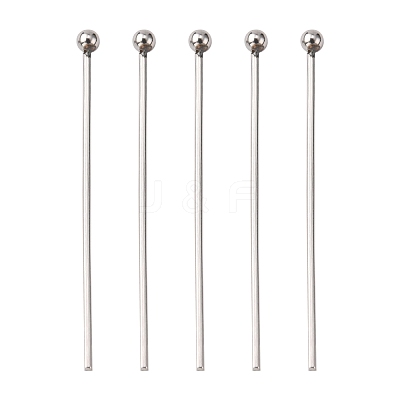 Tarnish Resistant 304 Stainless Steel Ball Head Pins STAS-K146-045-30x0.7mm-1