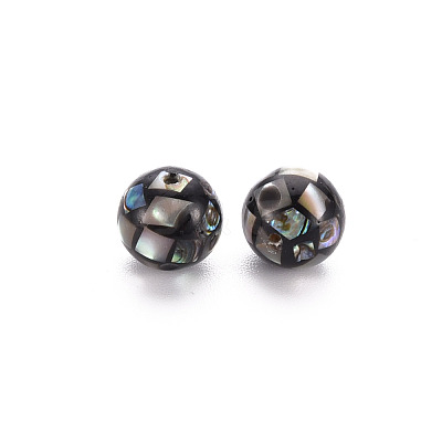 Resin Beads SSHEL-T014-38-8mm-07-1