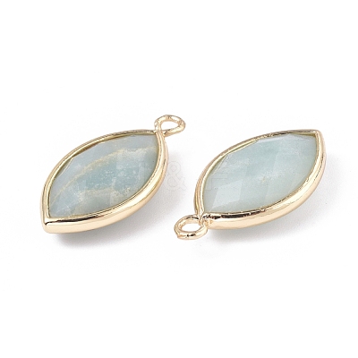 Natural Amazonite Pendants G-L514-023D-1