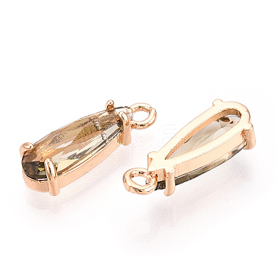 Faceted Glass Pendants X1-GLAA-T010-004B-1