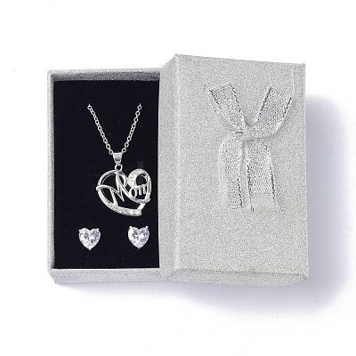 Paper Jewelry Organizer Box CON-Z005-05A-1