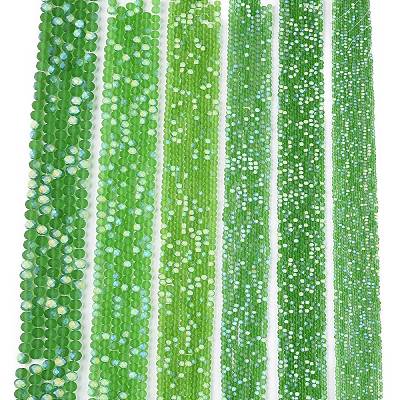 Transparent Glass Beads Strands LS-EGLA-A044-T3mm-MB11-1