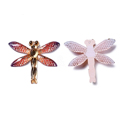 Transparent Resin Pendants RESI-WH0020-020J-1