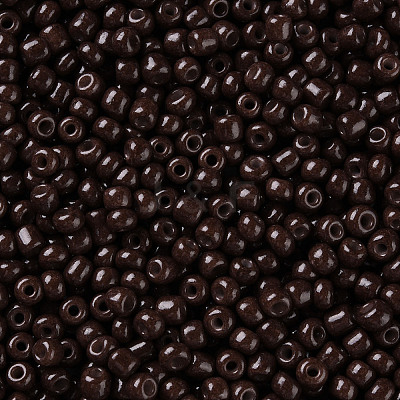 Baking Paint Glass Seed Beads SEED-US0003-3mm-K18-1