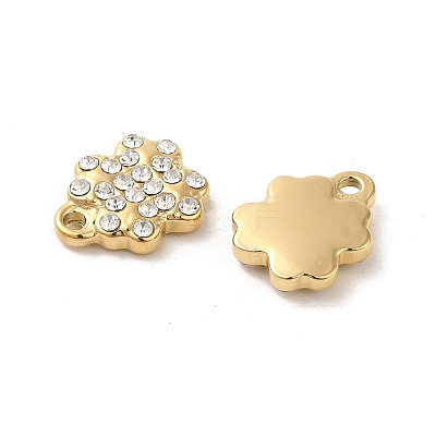 304 Stainless Steel Charms STAS-L025-007G-1