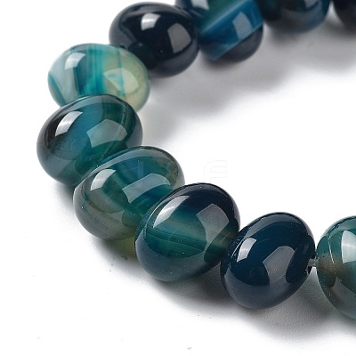 Natural Agate Beads Strands G-G021-03B-17-1