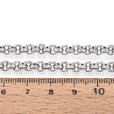 Brass Ring Link Chains CHC-T018-35P-1