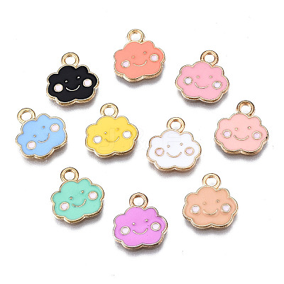 Alloy Enamel Charms ENAM-S121-072-A-1