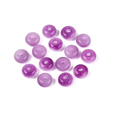 Baking Paint Imitation Jade Glass Beads GL-N006-01A-03-1