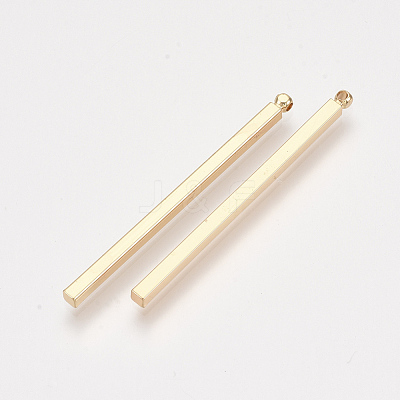 Brass Bar Pendants KK-S348-384D-1