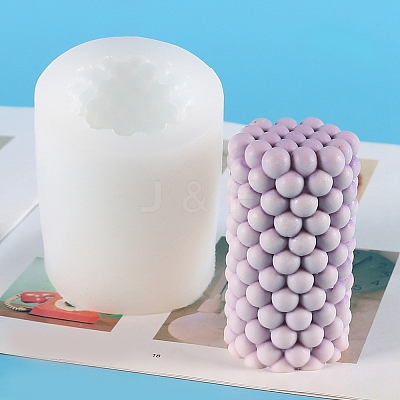Column Food Grade Silicone Candle Molds PW-WG80832-02-1