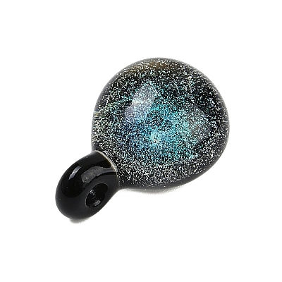 Handmade Lampwork Pendants LAMP-Q005-05B-03-1