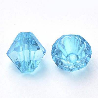 Transparent Acrylic Beads TACR-S146-10mm-M-1
