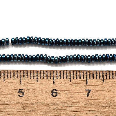 Electroplated Synthetic Non-magnetic Hematite Beads Strands X-G-L613-G01-01C-1
