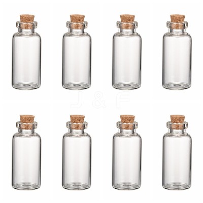 Glass Jar Bead Containers X-CON-Q009-1