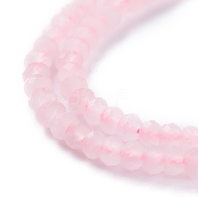 Natural Rose Quartz Beads Strands G-A026-C05-1