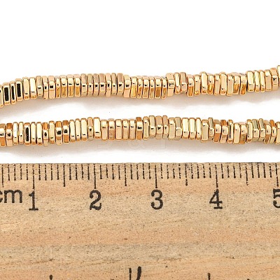 Electroplated Synthetic Non-magnetic Hematite Beads Strands G-C136-B01-01-1