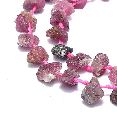 Natural Tourmaline Beads Strands G-F715-073A-1