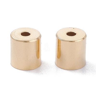 Brass Cord Ends X-KK-D002-02C-G-1