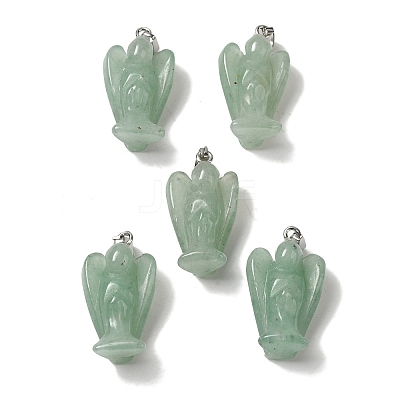 Natural Green Aventurine Pendants G-C095-03P-05-1