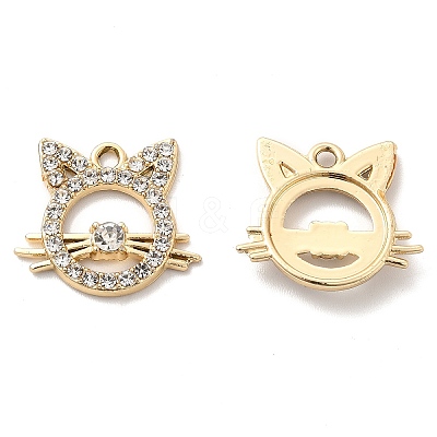 UV Plating Alloy Pendants ALRI-M020-23G-1