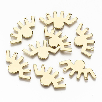 Alloy Pendant Links Connectors PALLOY-T075-12LG-NR-1