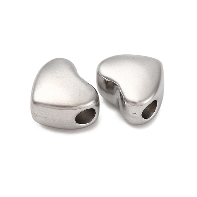 304 Stainless Steel Beads STAS-C128-04B-P-1