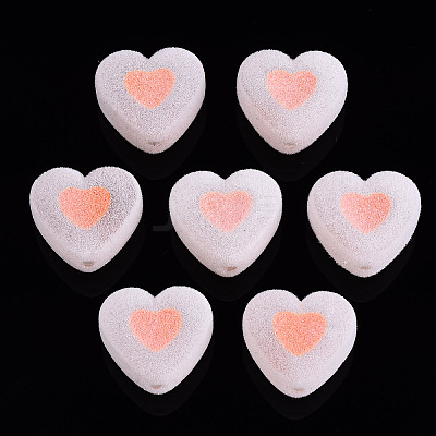 Flocky Acrylic Beads MACR-S275-28G-1