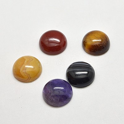 Natural Gemstone Cabochons X-G-G528-20mm-M2-1