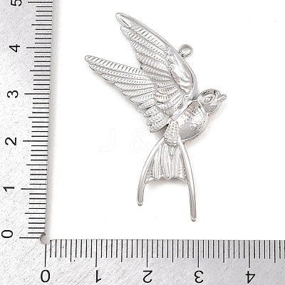 304 Stainless Steel Pendants STAS-I363-07P-1