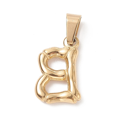 304 Stainless Steel Pendants X-STAS-F235-01G-B-1