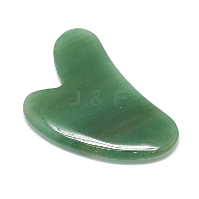 Natural Green Aventurine Gua Sha Boards X-G-S336-57A-1