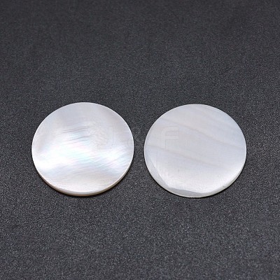 Pink Shell Cabochons SSHEL-E567-13A-1
