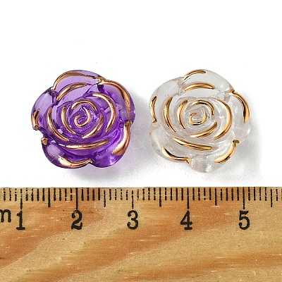 Transparent Acrylic Beads OACR-O006-03C-1