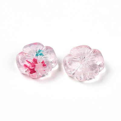 Transparent Acrylic Beads TACR-T028-40C-1