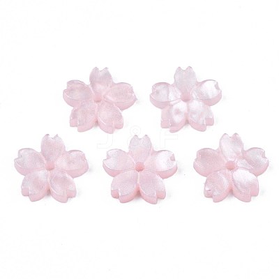 Opaque Acrylic Beads SACR-S273-31F-1