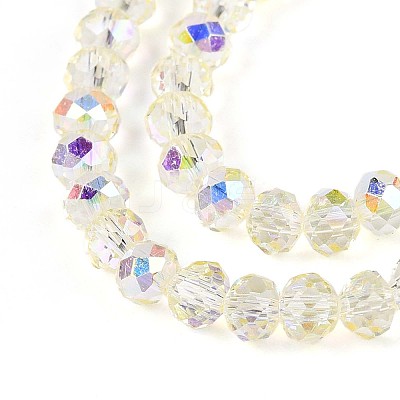 Transparent Glass Beads Strands LS-EGLA-N016-4mm-05-1